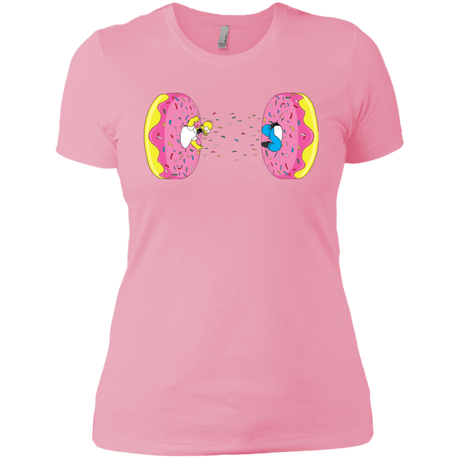 T-Shirts Light Pink / X-Small Donut Portal Women's Premium T-Shirt