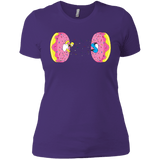 T-Shirts Purple Rush/ / X-Small Donut Portal Women's Premium T-Shirt