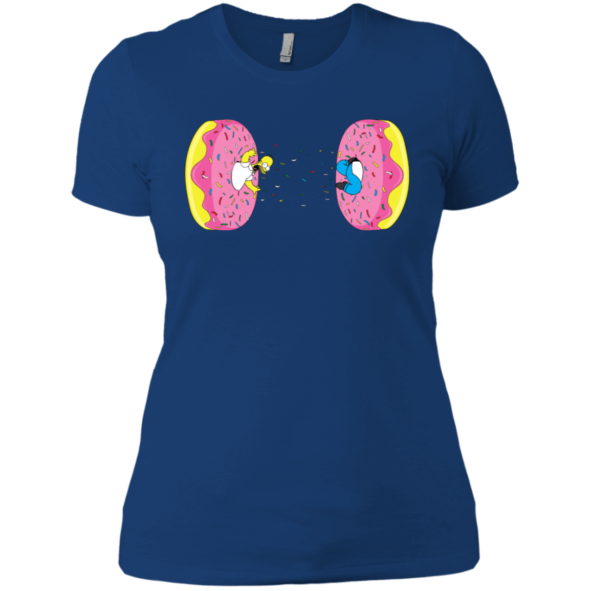 T-Shirts Royal / X-Small Donut Portal Women's Premium T-Shirt