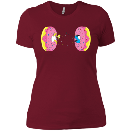T-Shirts Scarlet / X-Small Donut Portal Women's Premium T-Shirt