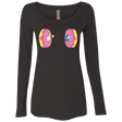 T-Shirts Vintage Black / S Donut Portal Women's Triblend Long Sleeve Shirt