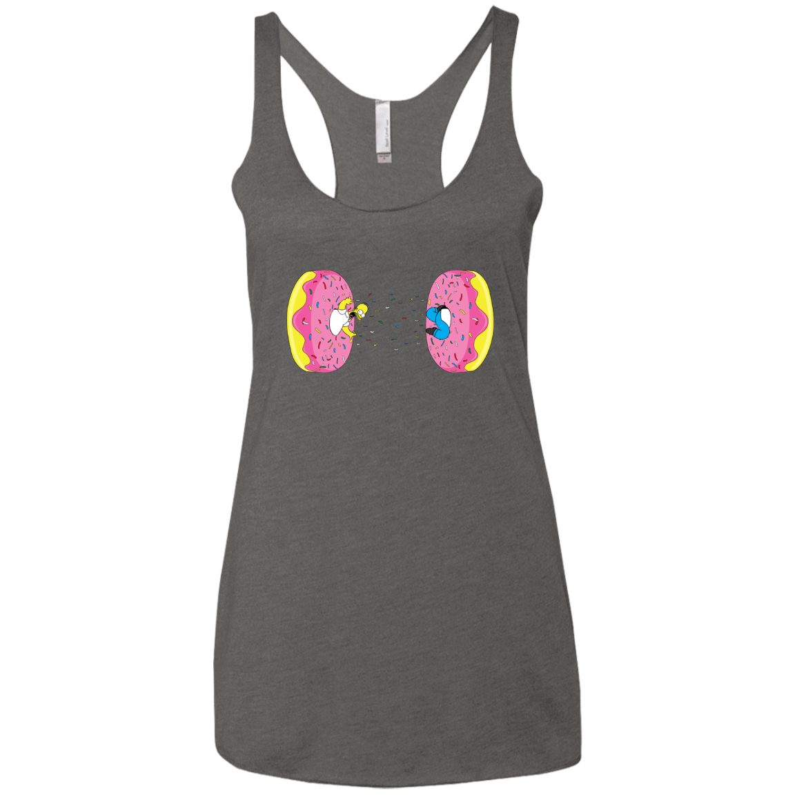 T-Shirts Premium Heather / X-Small Donut Portal Women's Triblend Racerback Tank