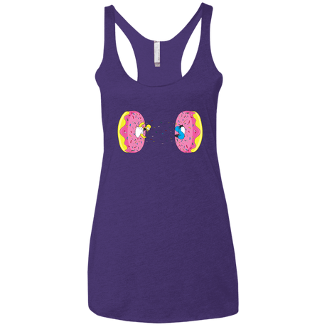 T-Shirts Purple Rush / X-Small Donut Portal Women's Triblend Racerback Tank