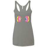 T-Shirts Venetian Grey / X-Small Donut Portal Women's Triblend Racerback Tank