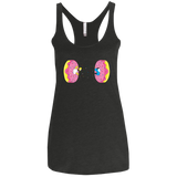T-Shirts Vintage Black / X-Small Donut Portal Women's Triblend Racerback Tank