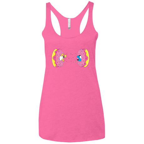 T-Shirts Vintage Pink / X-Small Donut Portal Women's Triblend Racerback Tank