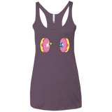 T-Shirts Vintage Purple / X-Small Donut Portal Women's Triblend Racerback Tank