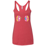 T-Shirts Vintage Red / X-Small Donut Portal Women's Triblend Racerback Tank