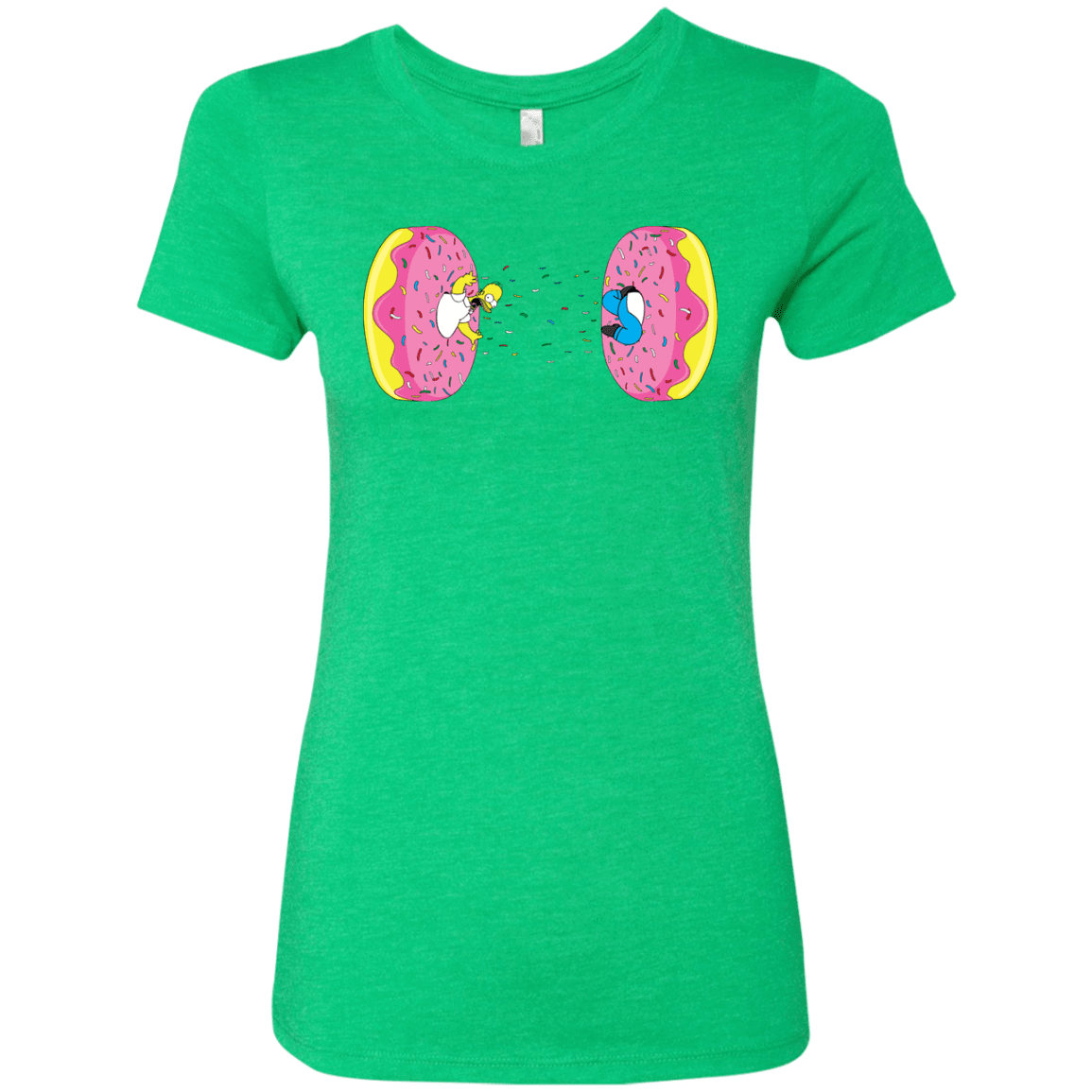 T-Shirts Envy / S Donut Portal Women's Triblend T-Shirt