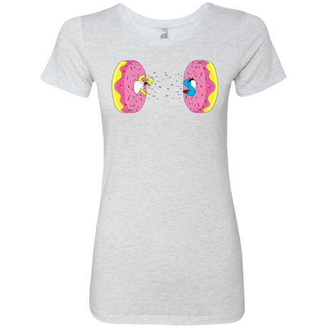 T-Shirts Heather White / S Donut Portal Women's Triblend T-Shirt