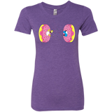 T-Shirts Purple Rush / S Donut Portal Women's Triblend T-Shirt