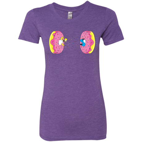 T-Shirts Purple Rush / S Donut Portal Women's Triblend T-Shirt