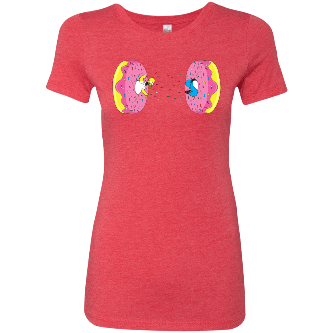 T-Shirts Vintage Red / S Donut Portal Women's Triblend T-Shirt