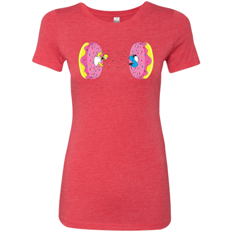 T-Shirts Vintage Red / S Donut Portal Women's Triblend T-Shirt