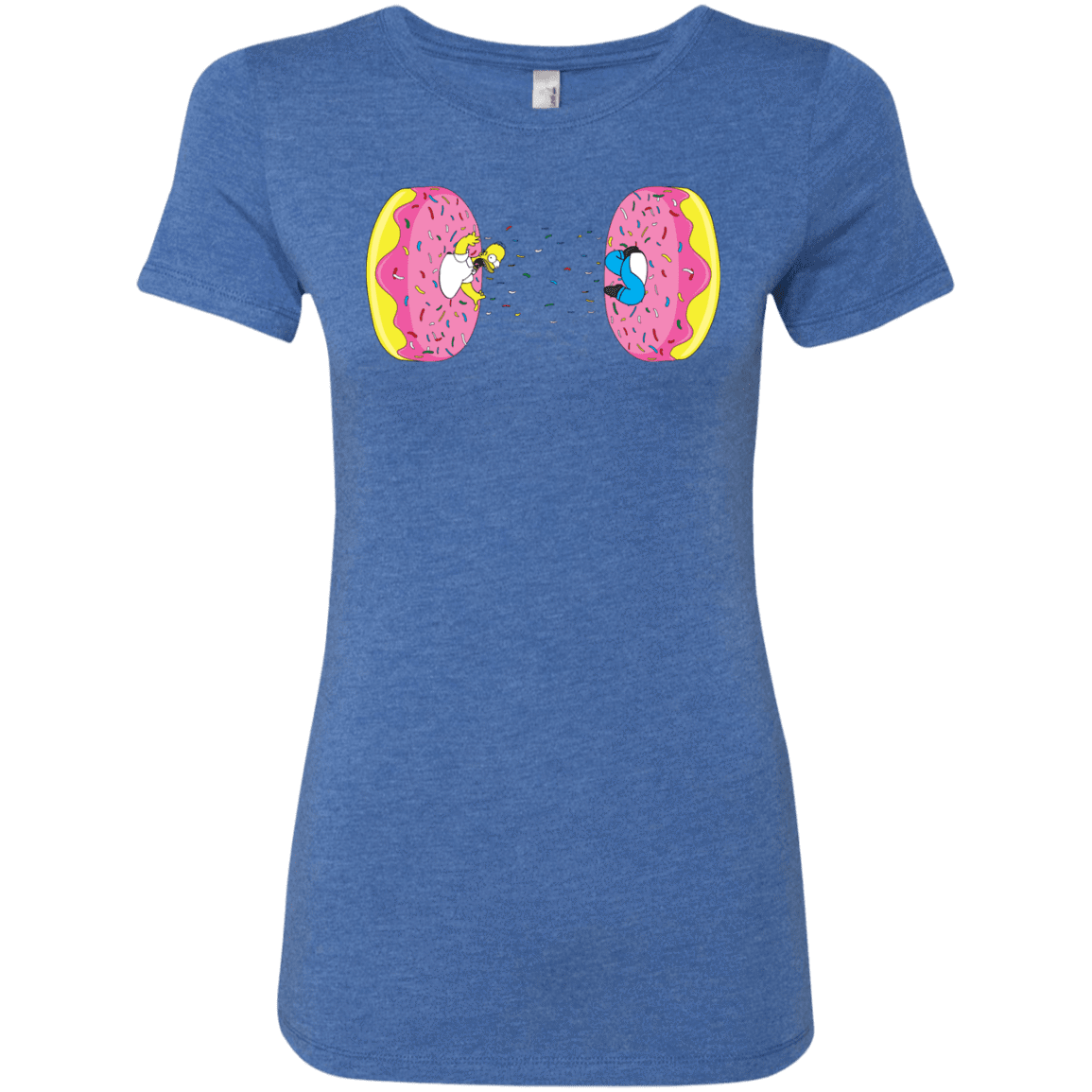T-Shirts Vintage Royal / S Donut Portal Women's Triblend T-Shirt