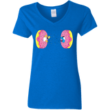 T-Shirts Royal / S Donut Portal Women's V-Neck T-Shirt