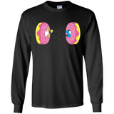 T-Shirts Black / YS Donut Portal Youth Long Sleeve T-Shirt