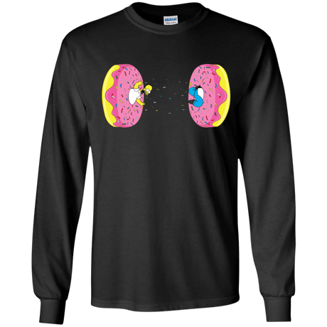 T-Shirts Black / YS Donut Portal Youth Long Sleeve T-Shirt
