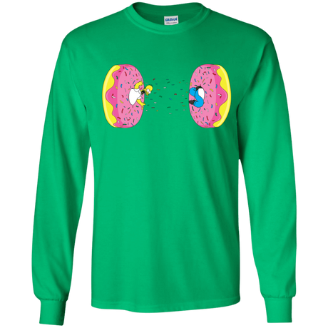 T-Shirts Irish Green / YS Donut Portal Youth Long Sleeve T-Shirt