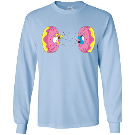 T-Shirts Light Blue / YS Donut Portal Youth Long Sleeve T-Shirt