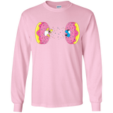 T-Shirts Light Pink / YS Donut Portal Youth Long Sleeve T-Shirt