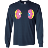 T-Shirts Navy / YS Donut Portal Youth Long Sleeve T-Shirt