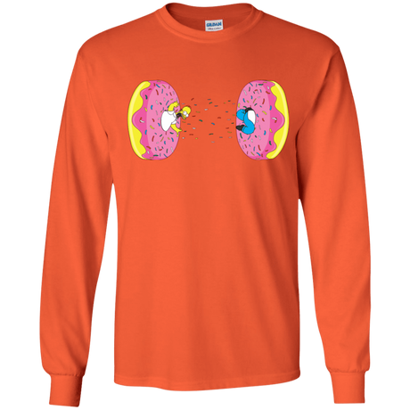T-Shirts Orange / YS Donut Portal Youth Long Sleeve T-Shirt