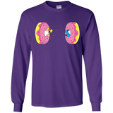 T-Shirts Purple / YS Donut Portal Youth Long Sleeve T-Shirt