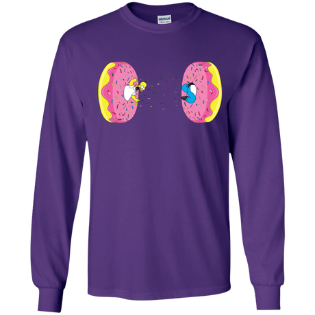 T-Shirts Purple / YS Donut Portal Youth Long Sleeve T-Shirt