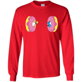 T-Shirts Red / YS Donut Portal Youth Long Sleeve T-Shirt