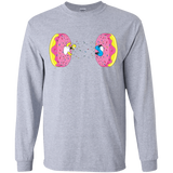T-Shirts Sport Grey / YS Donut Portal Youth Long Sleeve T-Shirt