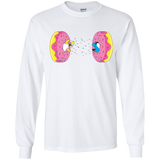 T-Shirts White / YS Donut Portal Youth Long Sleeve T-Shirt