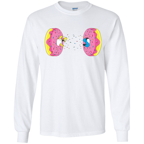 T-Shirts White / YS Donut Portal Youth Long Sleeve T-Shirt