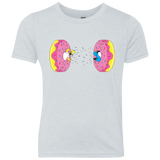 T-Shirts Heather White / YXS Donut Portal Youth Triblend T-Shirt