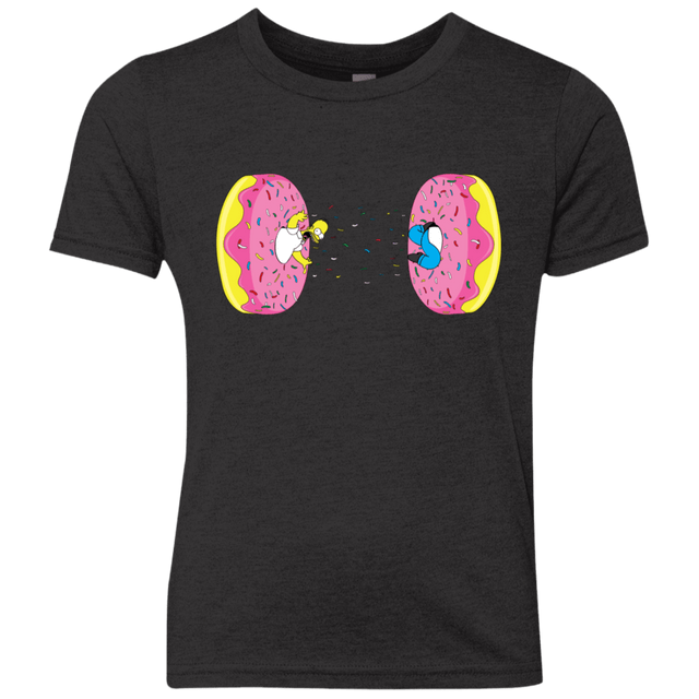 T-Shirts Vintage Black / YXS Donut Portal Youth Triblend T-Shirt