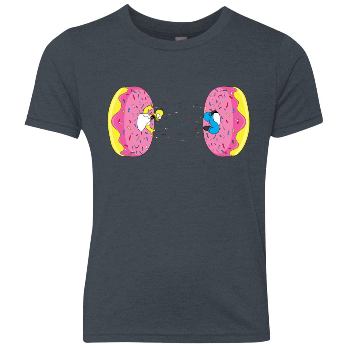 T-Shirts Vintage Navy / YXS Donut Portal Youth Triblend T-Shirt