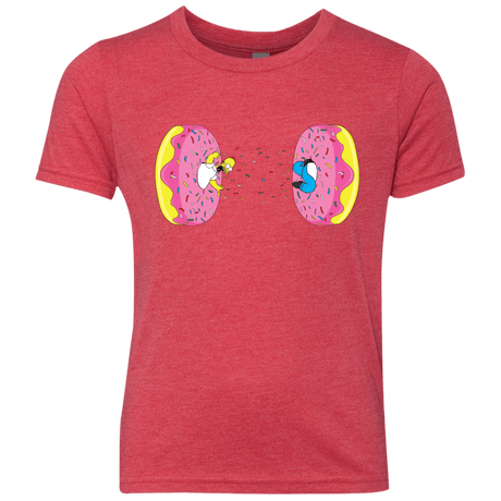 T-Shirts Vintage Red / YXS Donut Portal Youth Triblend T-Shirt
