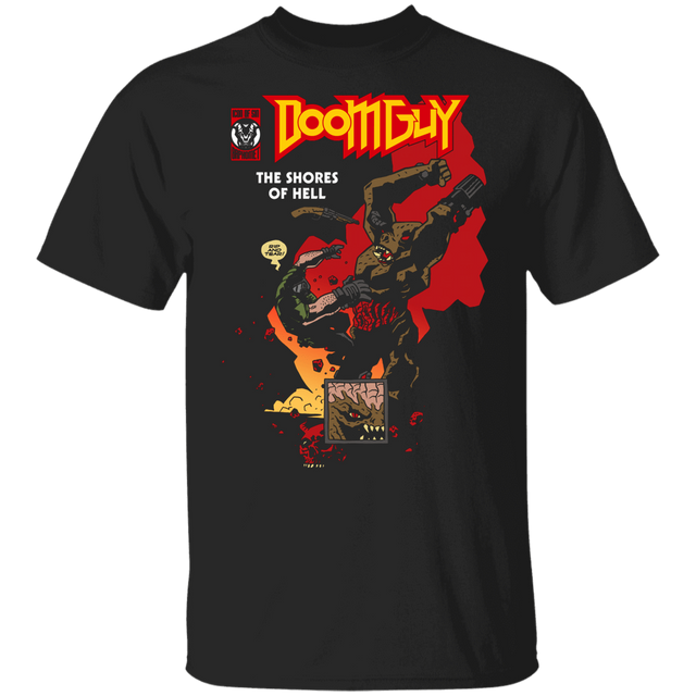 T-Shirts Black / YXS Doom Guy Youth T-Shirt