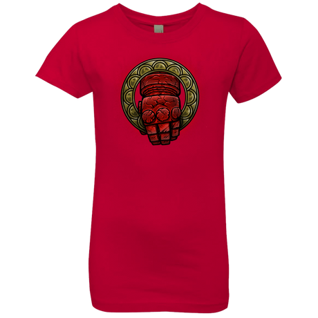 T-Shirts Red / YXS Doom Hand of the King Girls Premium T-Shirt