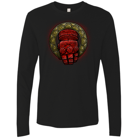 T-Shirts Black / Small Doom Hand of the King Men's Premium Long Sleeve