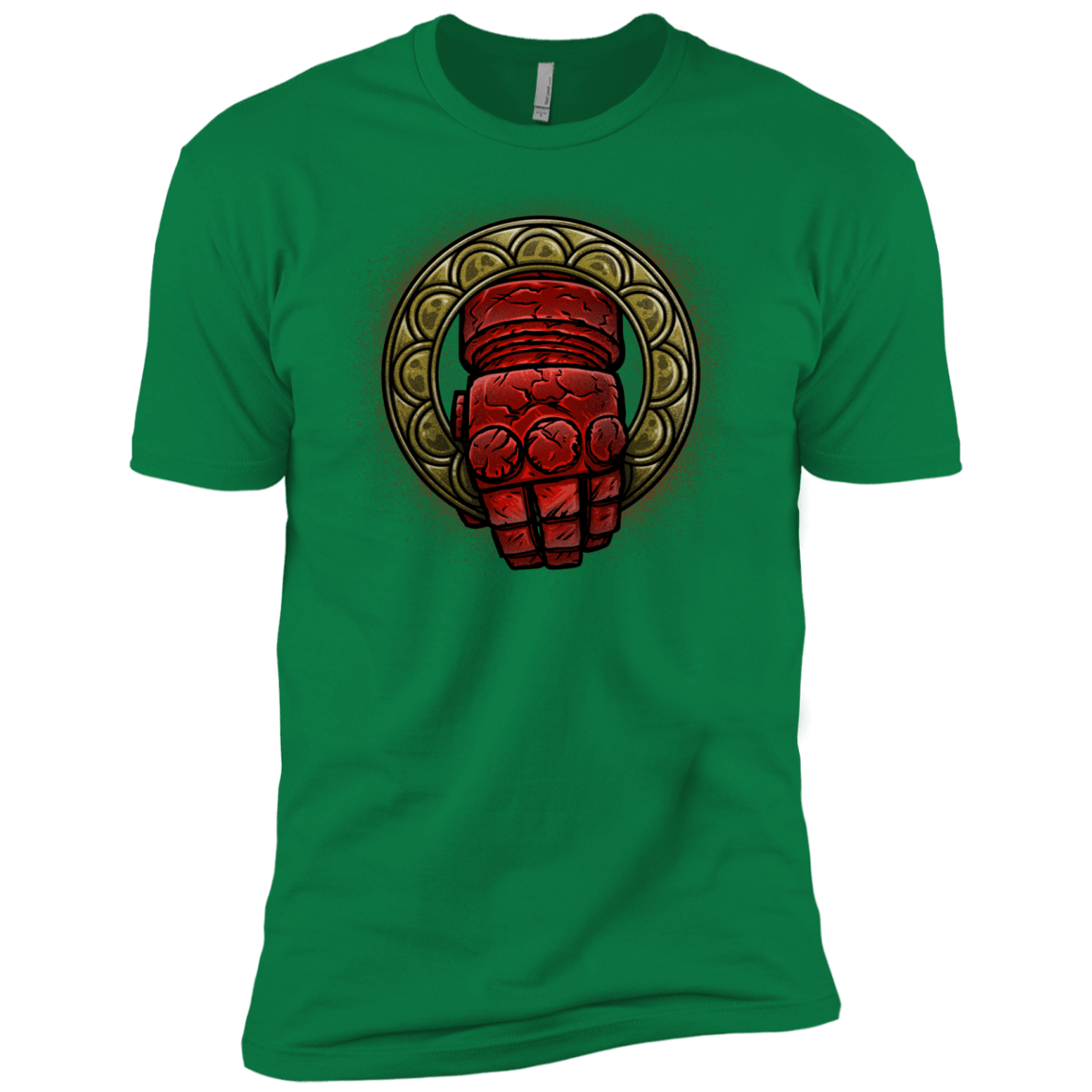 T-Shirts Kelly Green / X-Small Doom Hand of the King Men's Premium T-Shirt