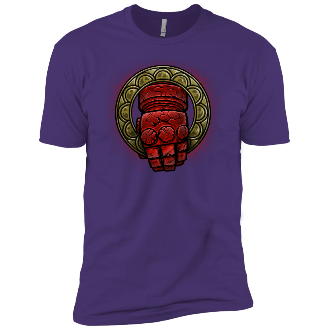 T-Shirts Purple / X-Small Doom Hand of the King Men's Premium T-Shirt