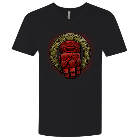 T-Shirts Black / X-Small Doom Hand of the King Men's Premium V-Neck