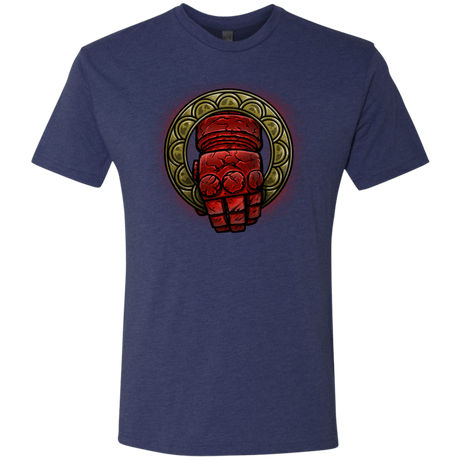 T-Shirts Vintage Navy / Small Doom Hand of the King Men's Triblend T-Shirt