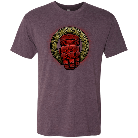 T-Shirts Vintage Purple / Small Doom Hand of the King Men's Triblend T-Shirt