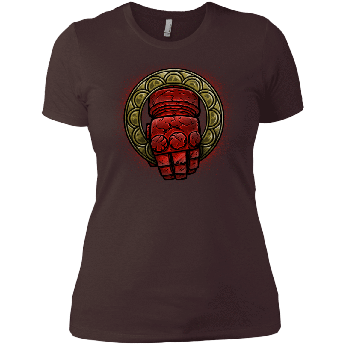 T-Shirts Dark Chocolate / X-Small Doom Hand of the King Women's Premium T-Shirt