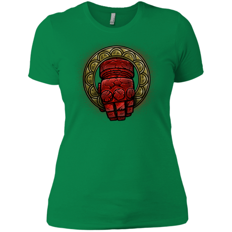 T-Shirts Kelly Green / X-Small Doom Hand of the King Women's Premium T-Shirt