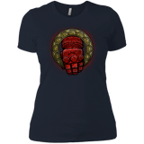 T-Shirts Midnight Navy / X-Small Doom Hand of the King Women's Premium T-Shirt