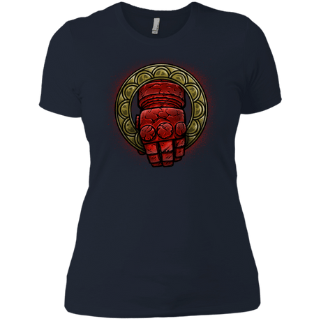 T-Shirts Midnight Navy / X-Small Doom Hand of the King Women's Premium T-Shirt