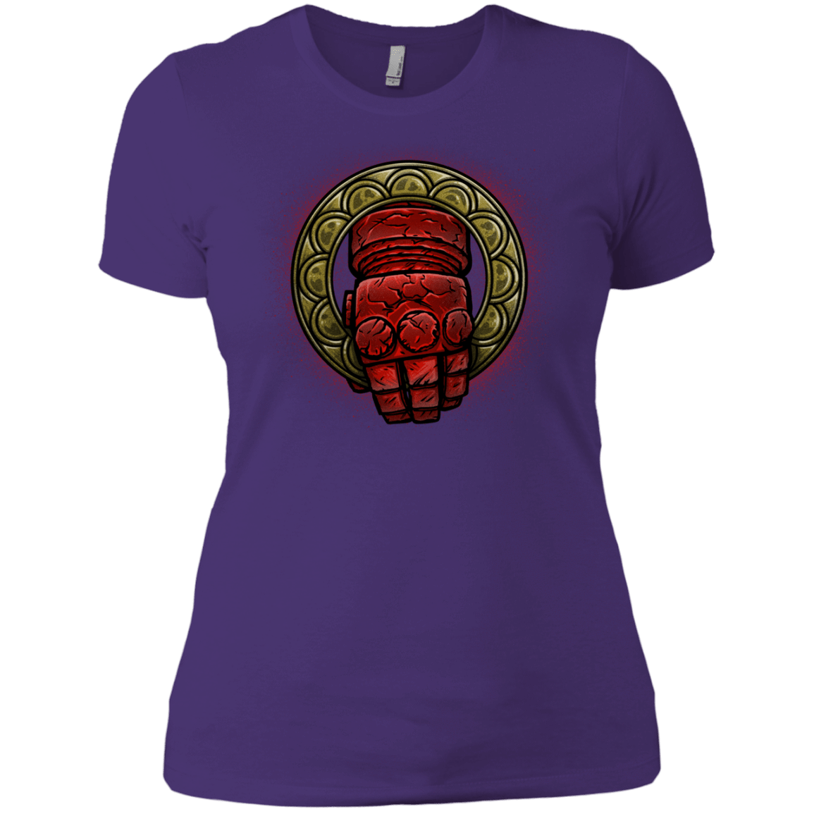 T-Shirts Purple / X-Small Doom Hand of the King Women's Premium T-Shirt